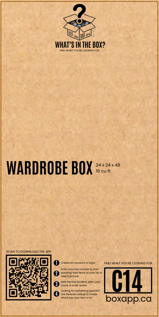 Wardrobe Box